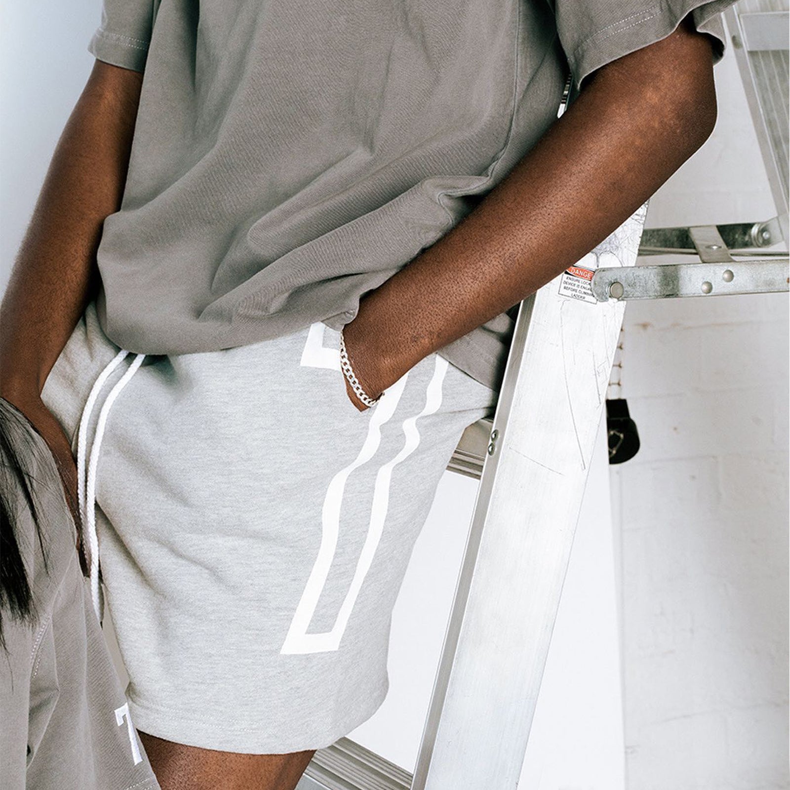 27 Fleece Shorts - Grey