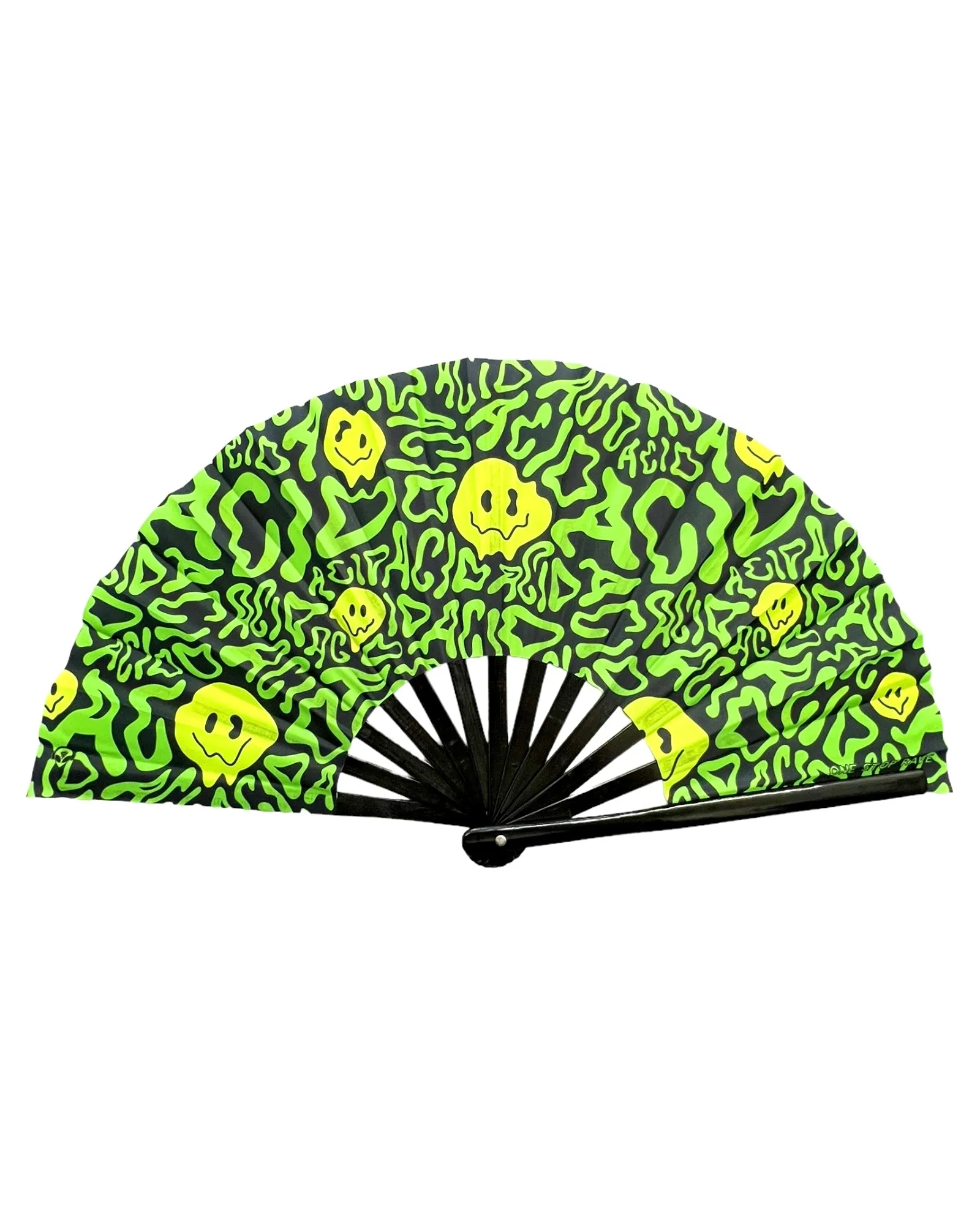 Acid Smilez Hand Fan