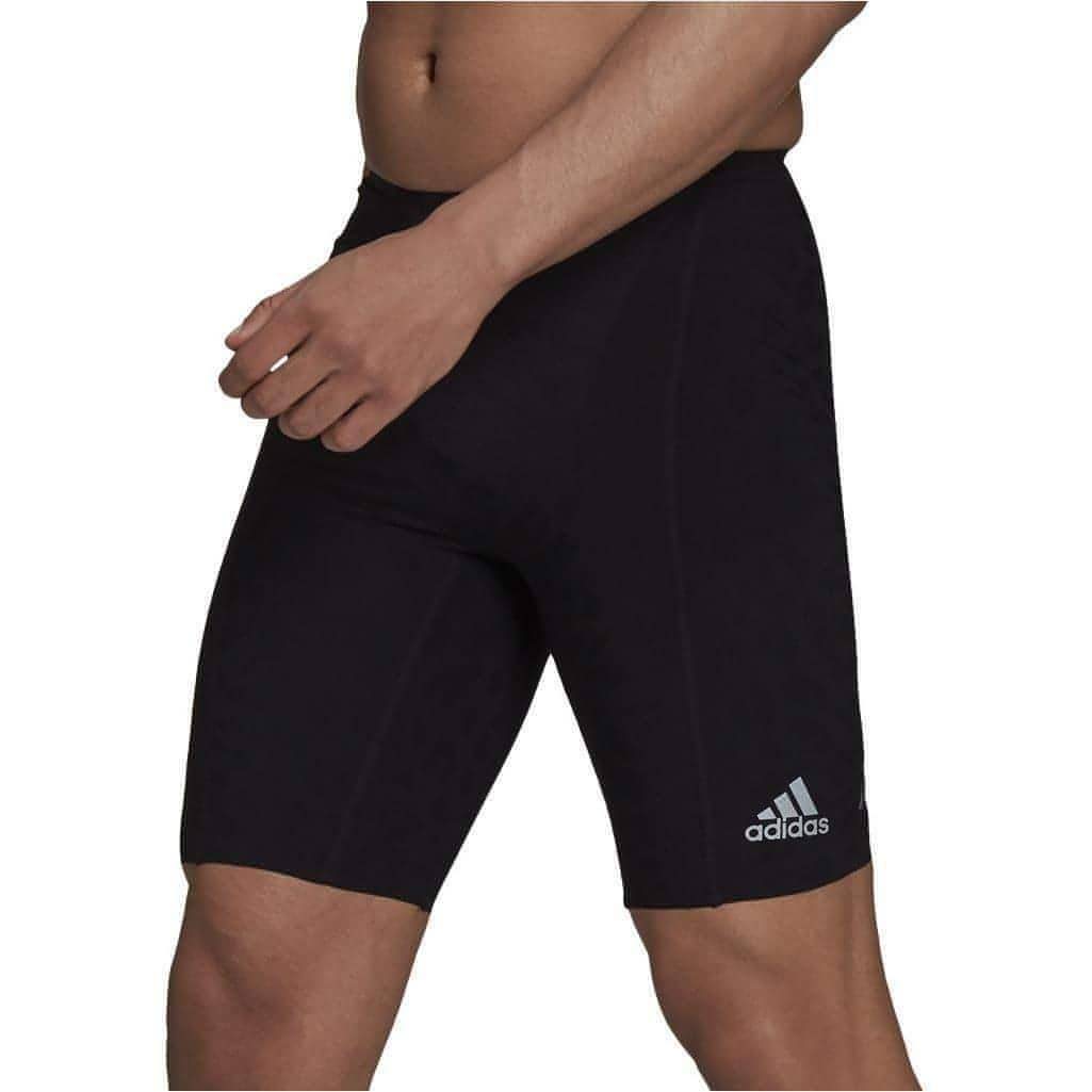 adidas Adizero PrimeWeave Mens Short Running Tights - Black