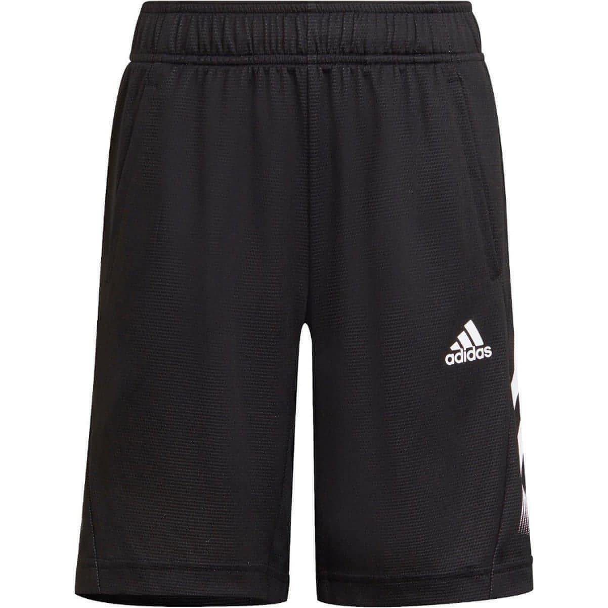 adidas AeroReady Junior Running Shorts - Black