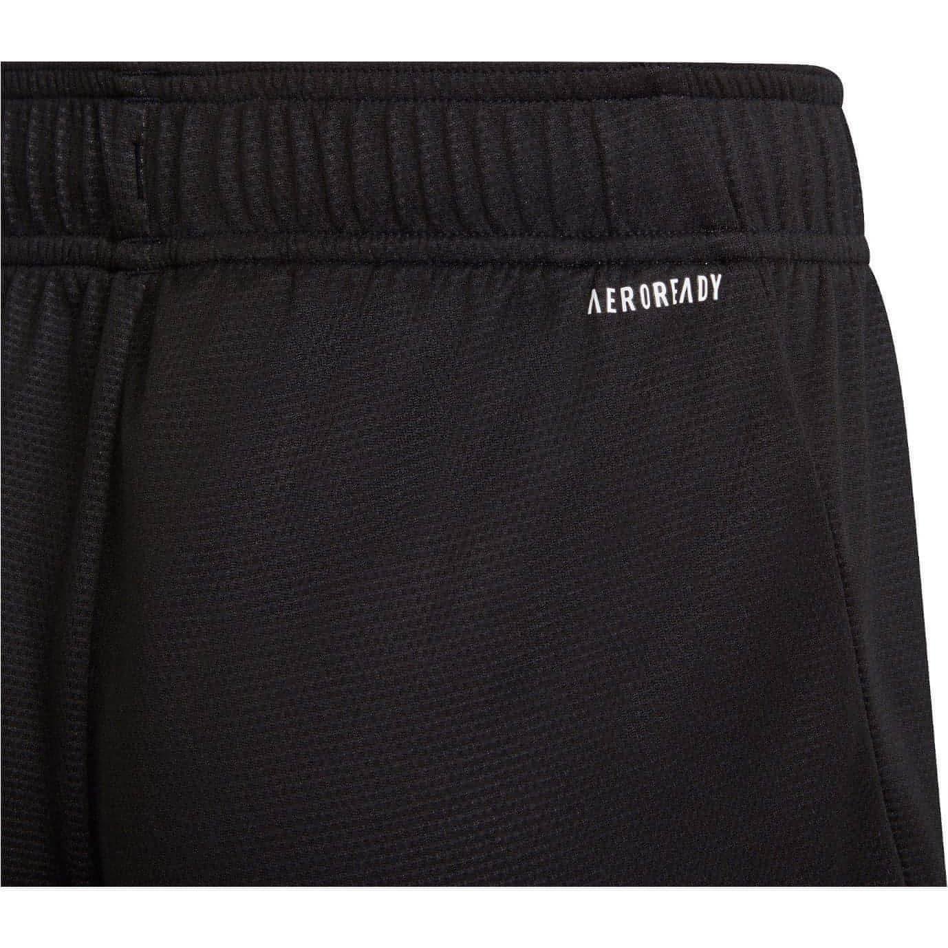 adidas AeroReady Junior Running Shorts - Black