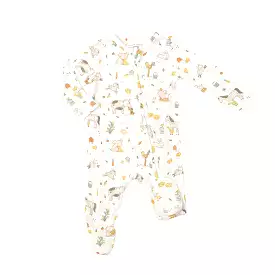 Angel Dear - Farm Babies Zipper Footie