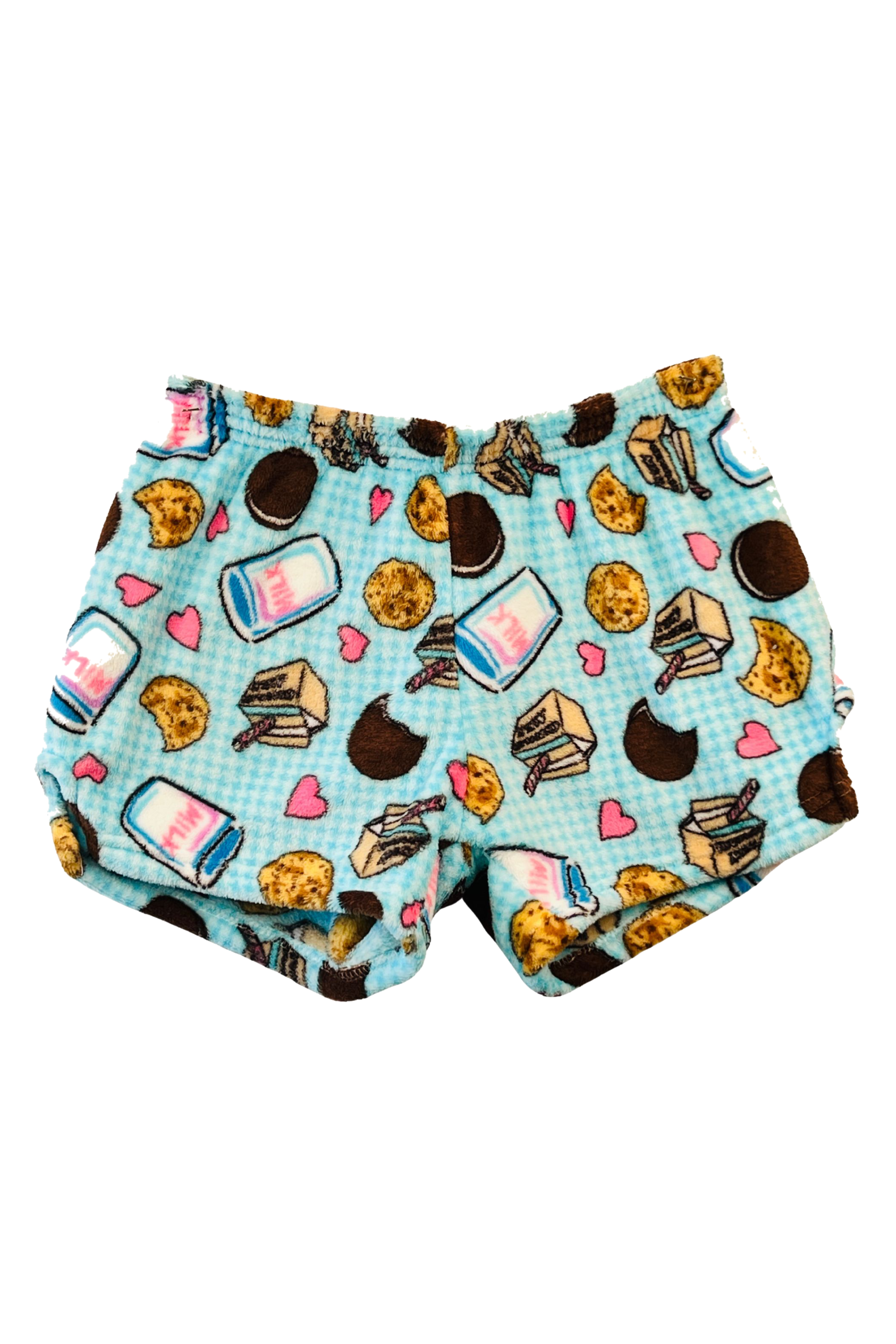 Aqua love milk 'n cookies pajama short