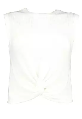 Bishop & Young - Bonita Crop Twist Sweater Pure