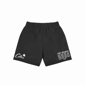 Boston Celtics Heritage NBA Champs Woven Shorts - Black