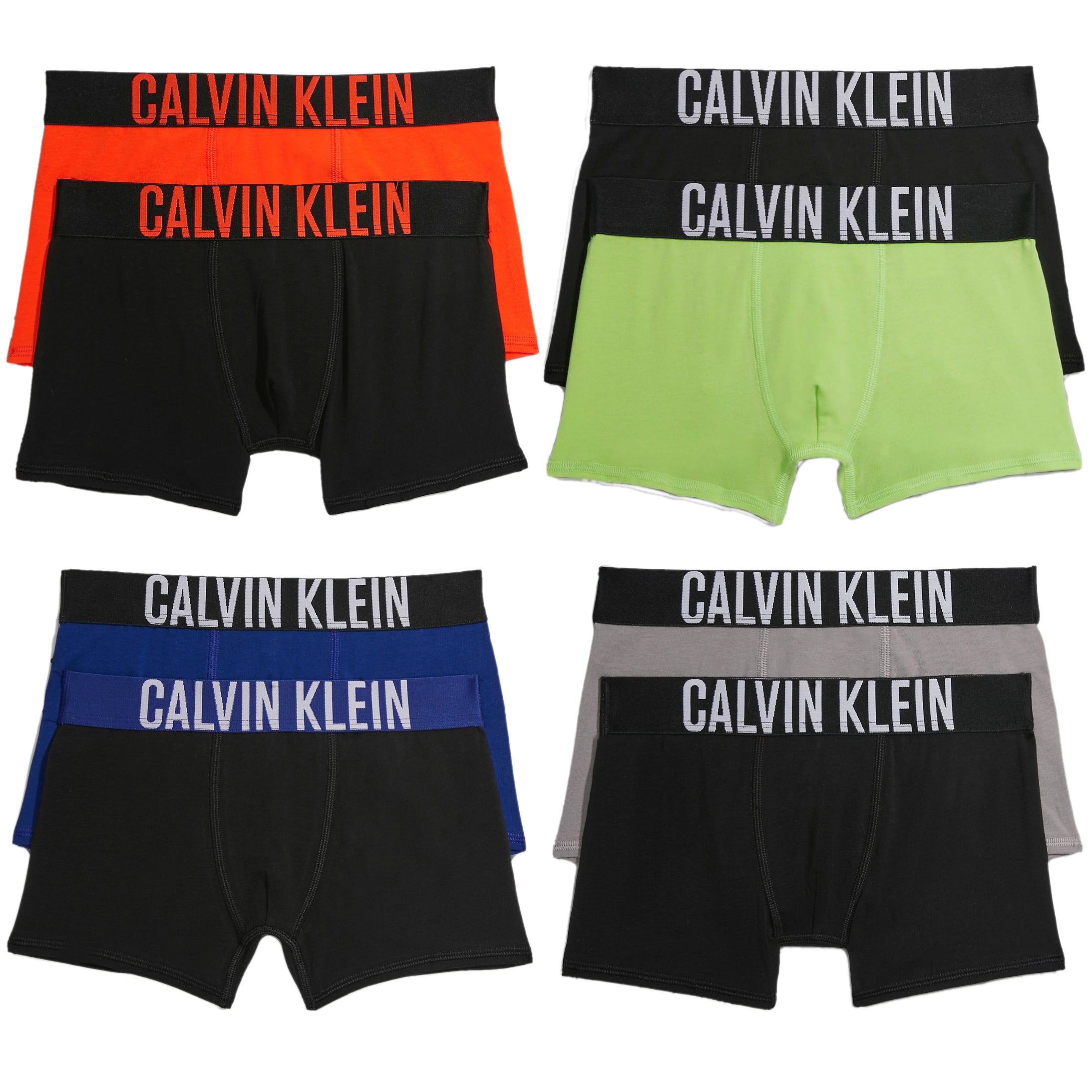 Calvin Klein Boys Intense Power Trunk - 2 Pack