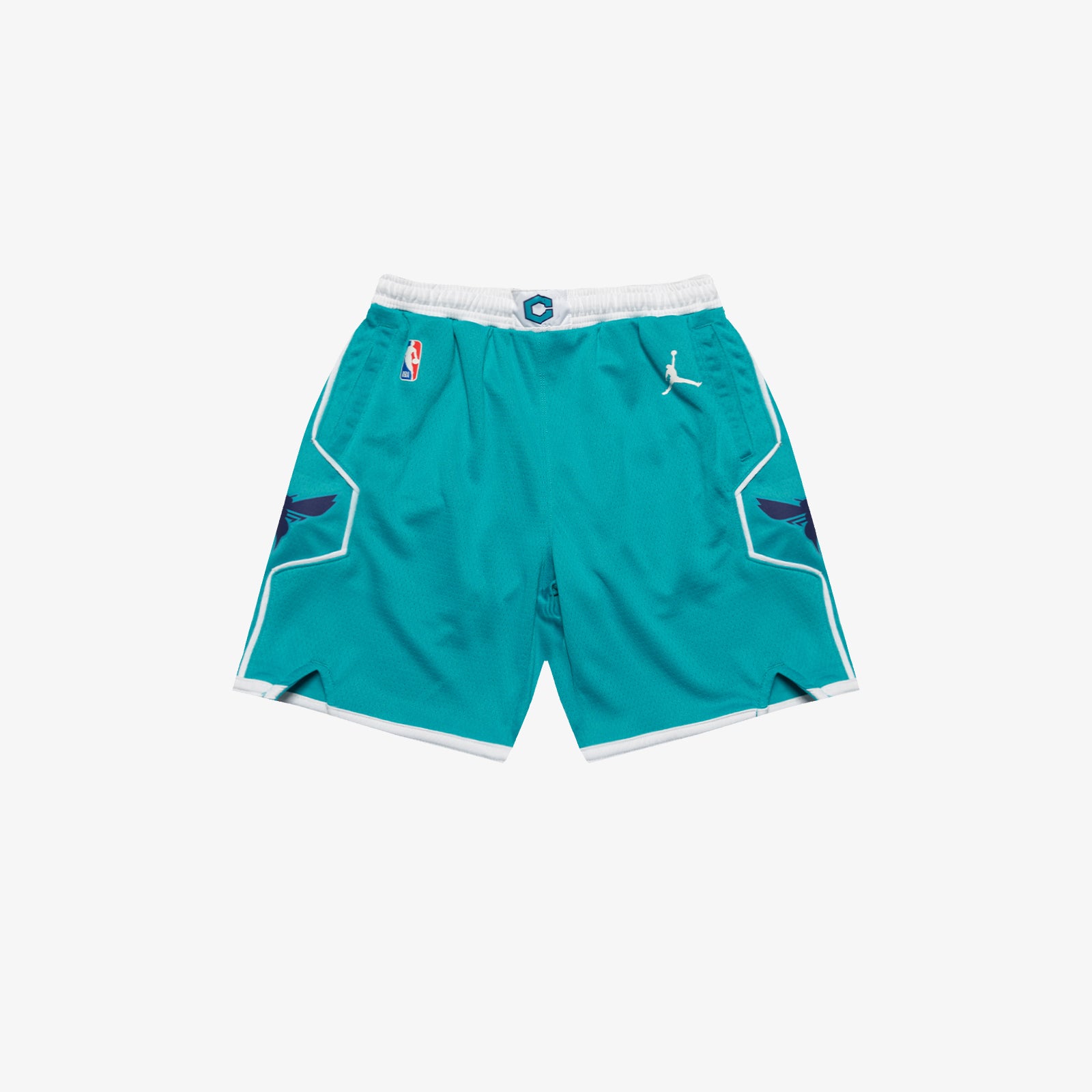 Charlotte Hornets Icon Edition Youth Swingman Shorts - Teal