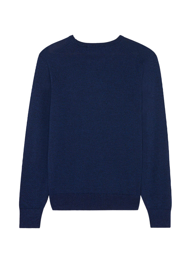 Chillax Fox Patch Classic R-Neck Jumper KM00501KT1036