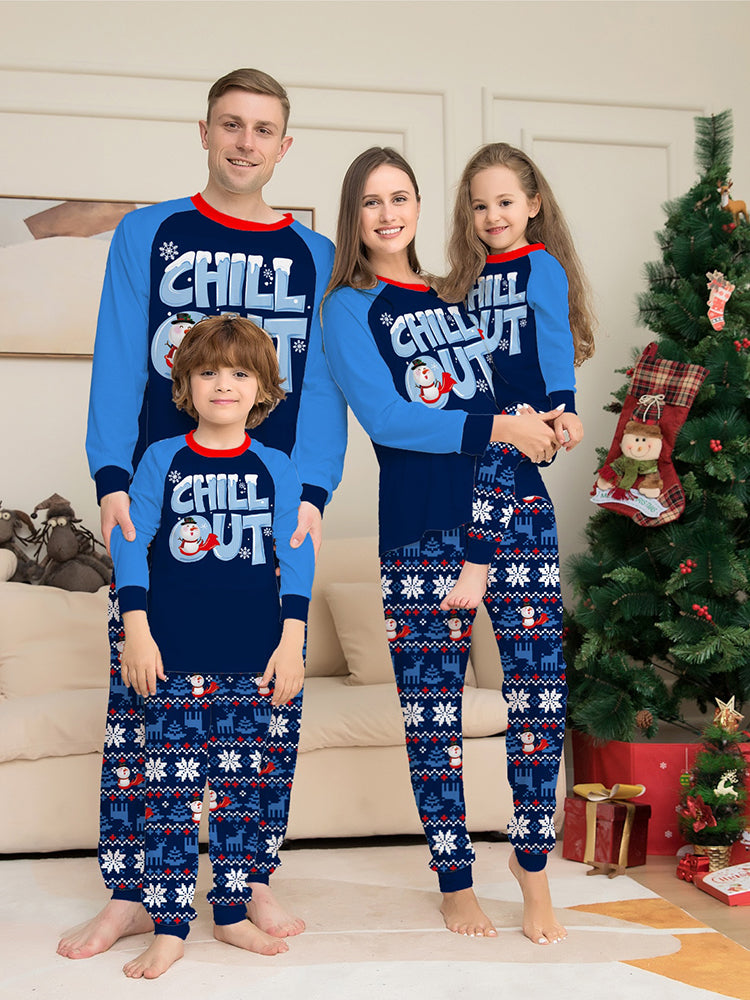 Christmas Family Matching Pajamas Mother Daughter Father Baby Kids Sleepwear