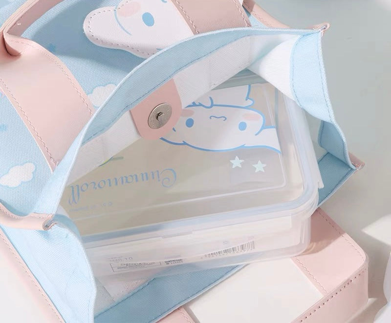 Cinnamoroll bento / lunchbox tote bag