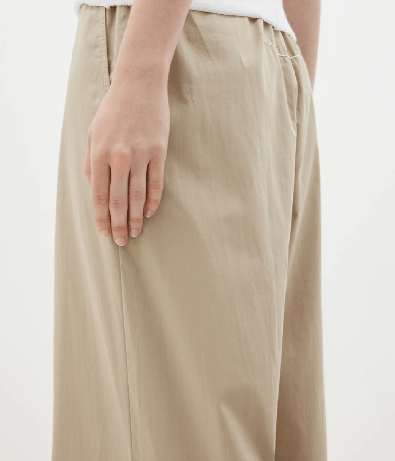 COTTON SUMMER PANT- TAN