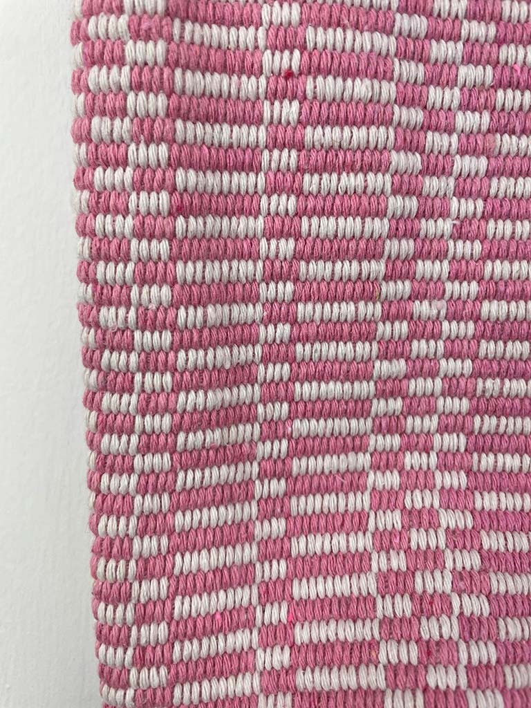 Envy Woven Tote Bag - Pink