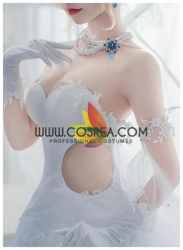 Fate Grand Order Saber Avalon Celebration Cosplay Costume