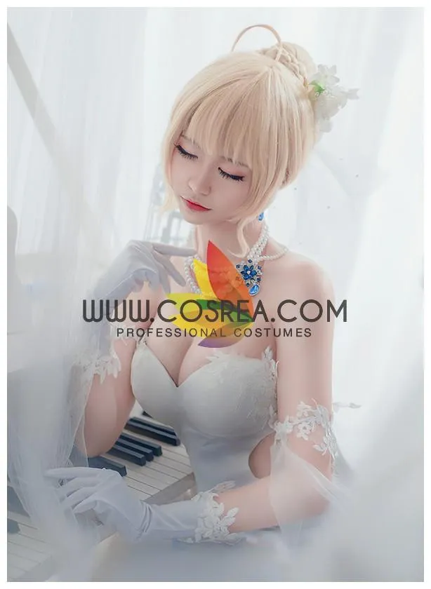 Fate Grand Order Saber Avalon Celebration Cosplay Costume