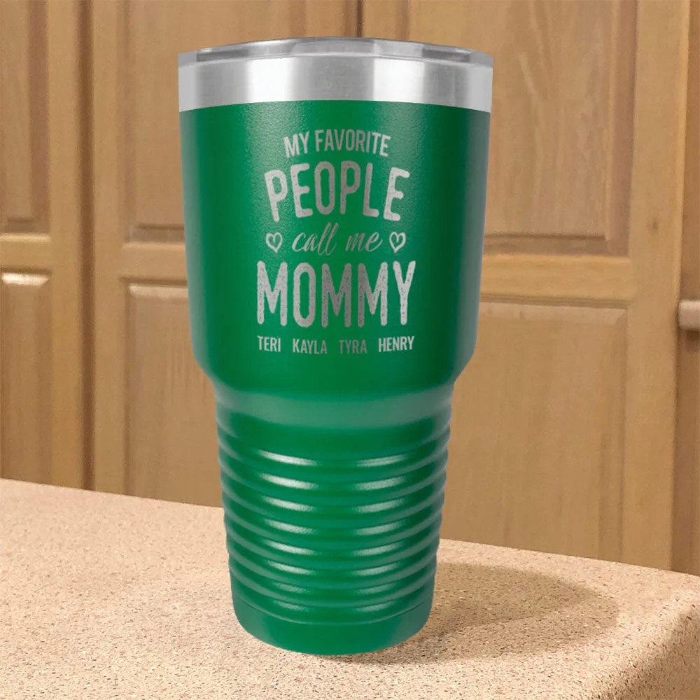 Favorite People Personalized Stainless Steel Tumbler