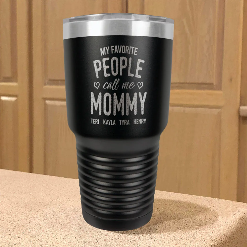 Favorite People Personalized Stainless Steel Tumbler