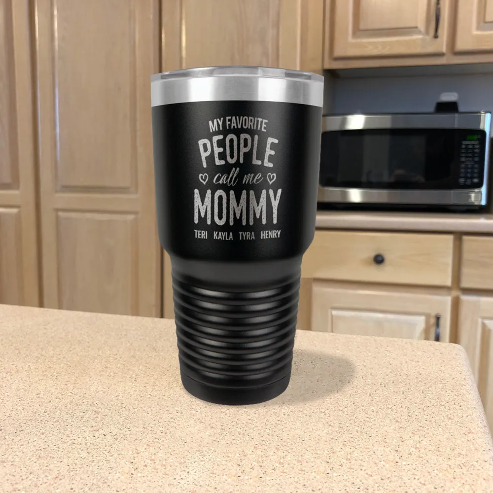 Favorite People Personalized Stainless Steel Tumbler