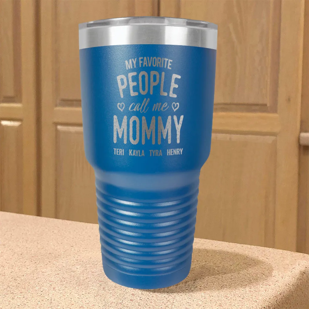 Favorite People Personalized Stainless Steel Tumbler