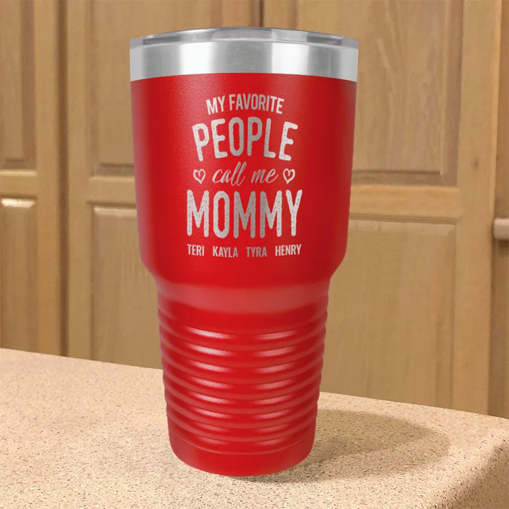 Favorite People Personalized Stainless Steel Tumbler