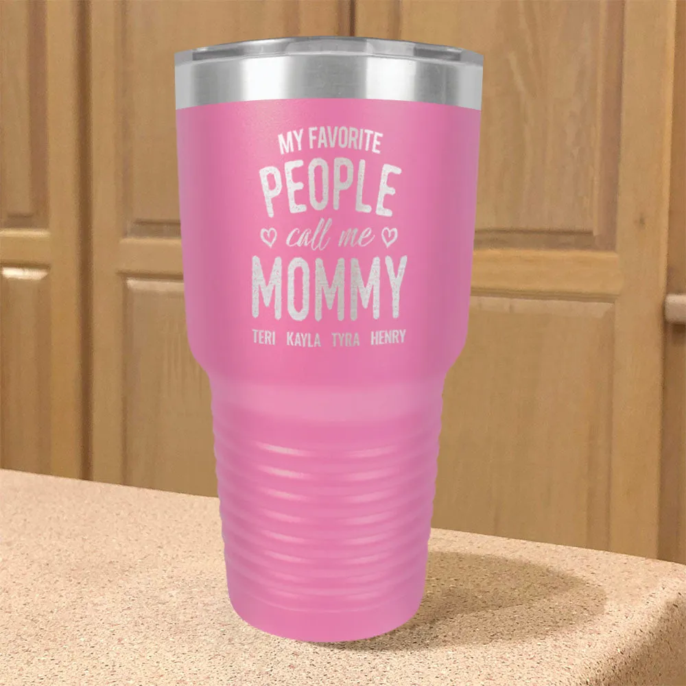 Favorite People Personalized Stainless Steel Tumbler