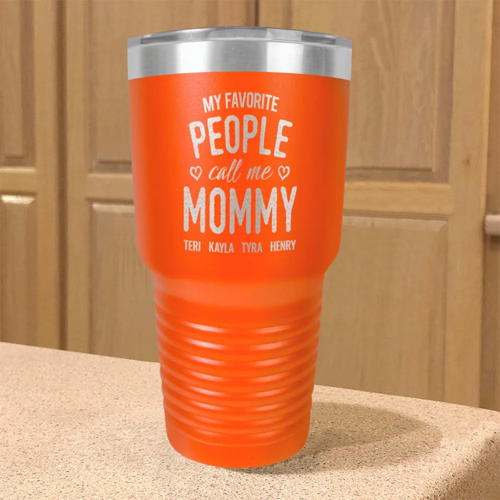 Favorite People Personalized Stainless Steel Tumbler