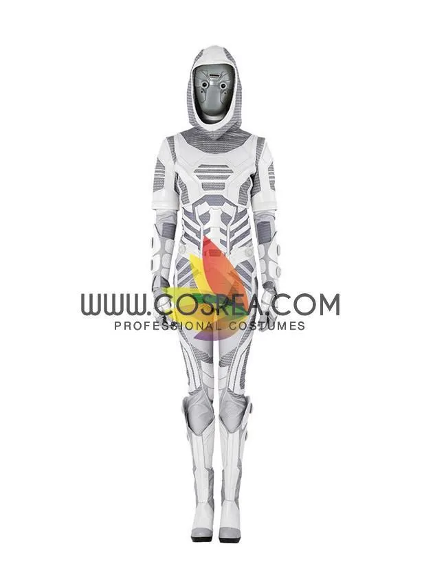 Ghost Antman And Wasp PU Leather Cosplay Costume