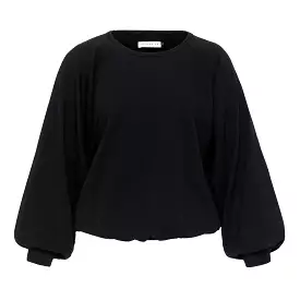 HALEY Bamboo Fleece Sweaters, in Black