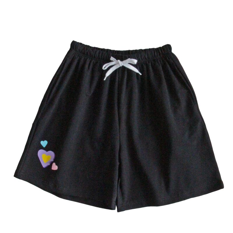 HARAJUKU LOVE SOFTGIRL SPORTS SHORTS BY62015