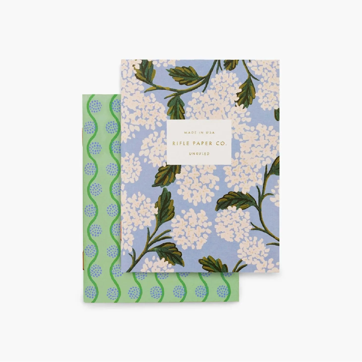 Hydrangea Pocket Notebooks - Pair of 2