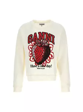 Isoli Raglan Strawberry Sweatshirt T3764