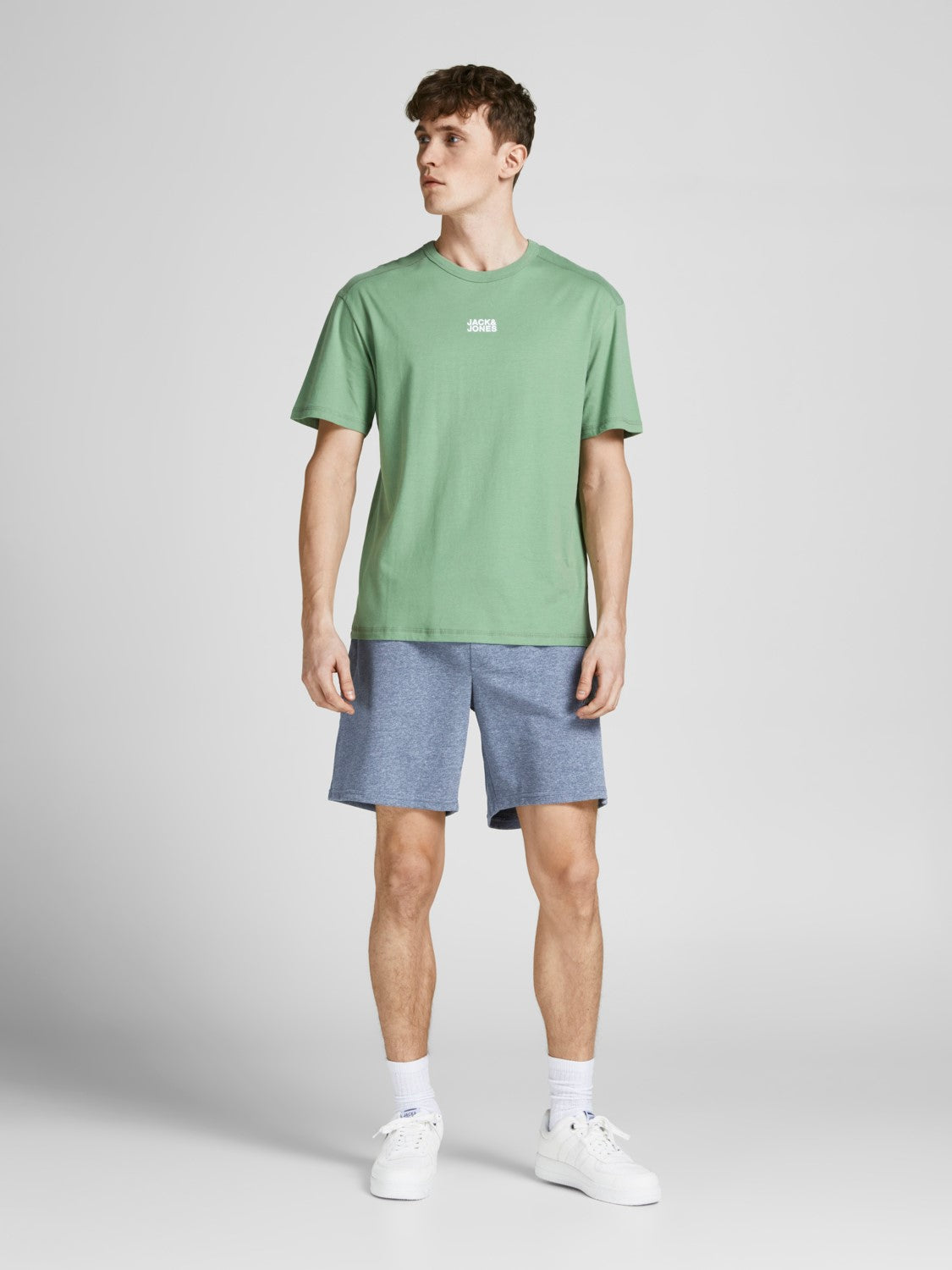 Jack & Jones Mens Sweat Jog Shorts 'Jji Tons'