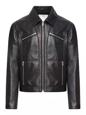 JACKET IN LEATHER