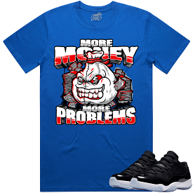 Jordan 11 Low Space Jam 11s Shirt to Match - RED MORE PROBLEMS