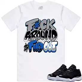 Jordan 11 Low Space Jam 11s Shirt to Match - SPACE JAM F#CK