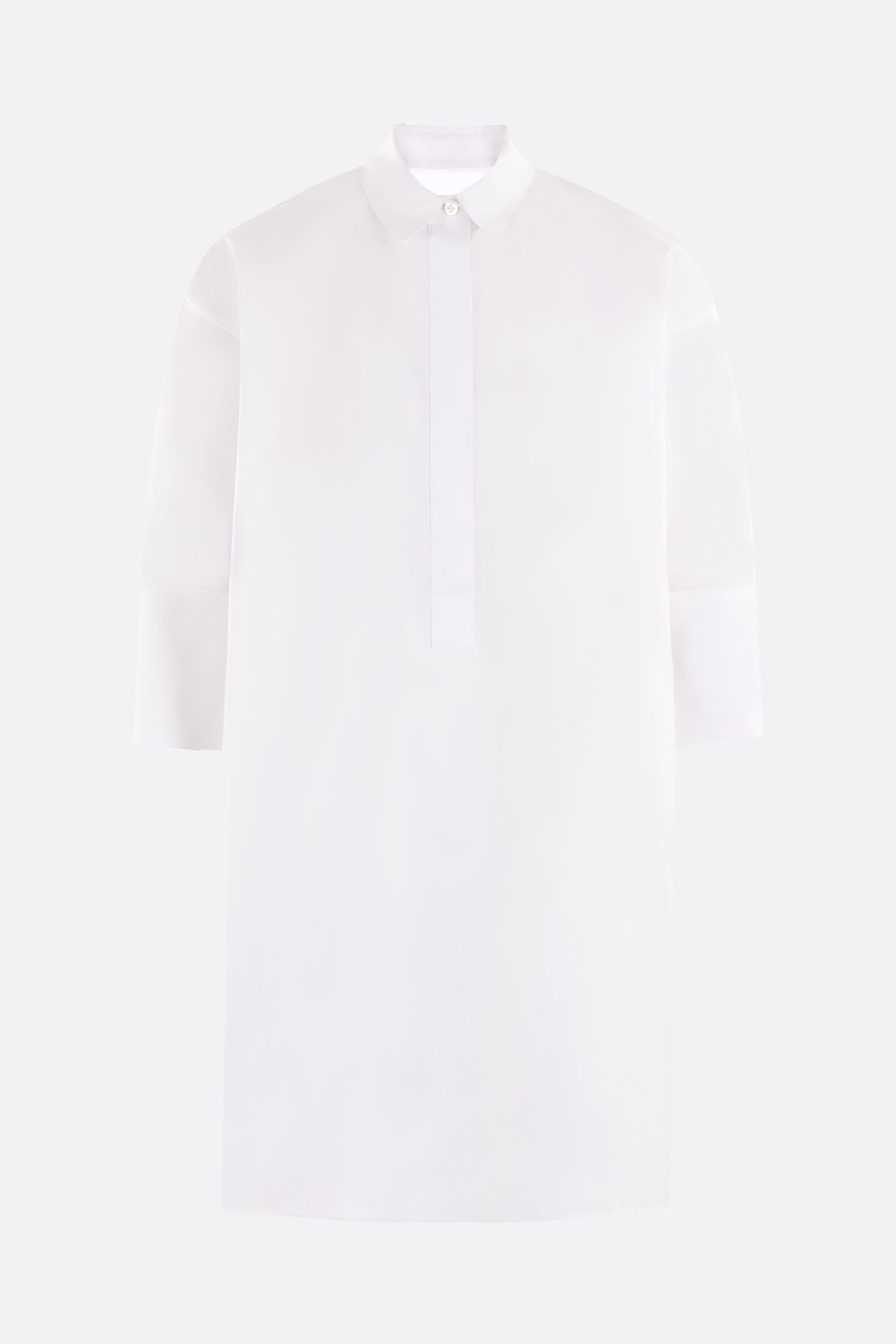 JS embroidered poplin shirt