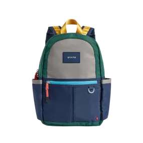 Kane Mini Backpack- Green and Navy