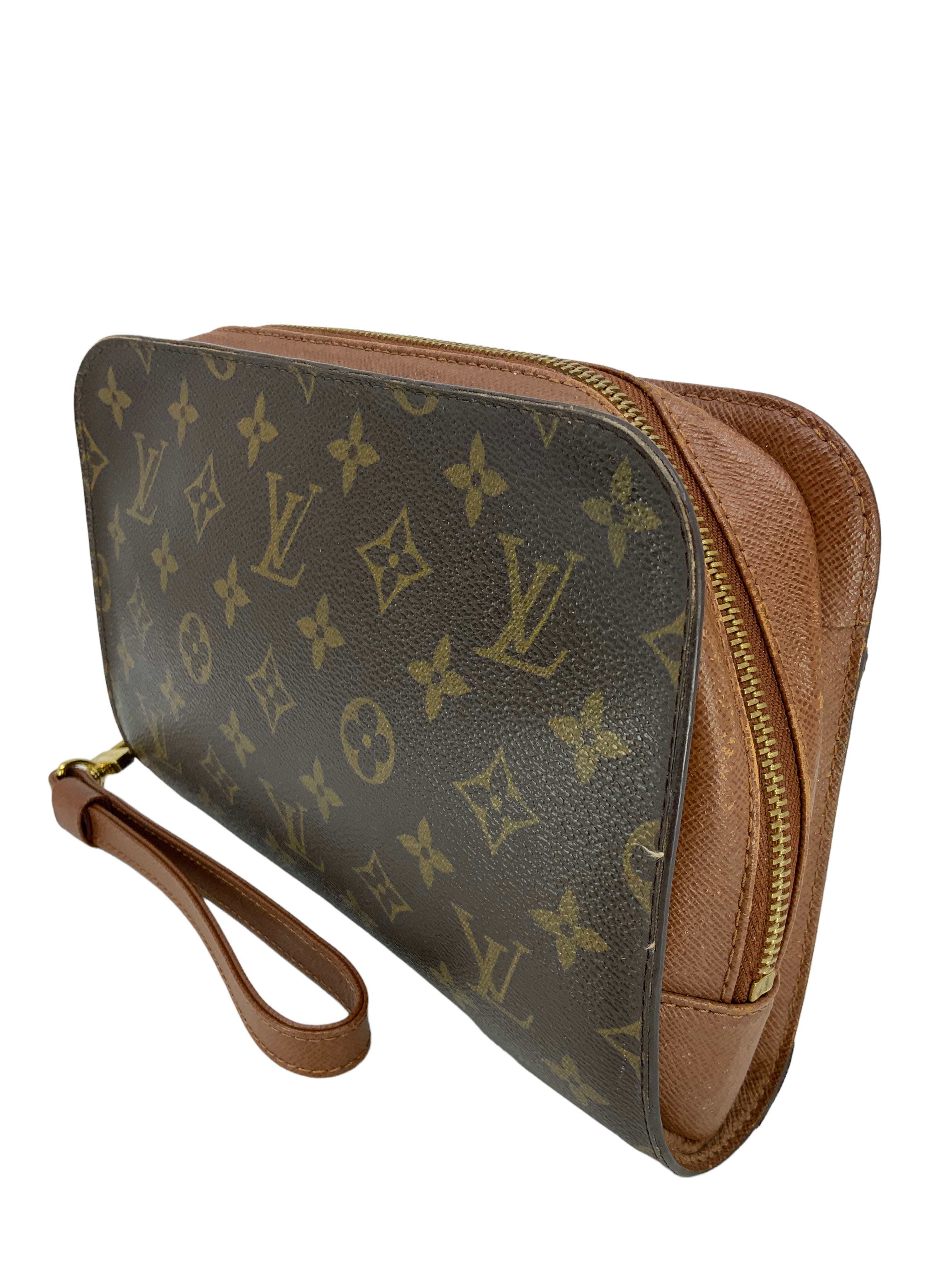 Louis Vuitton Monogram Pochette Orsay Clutch Wristlet