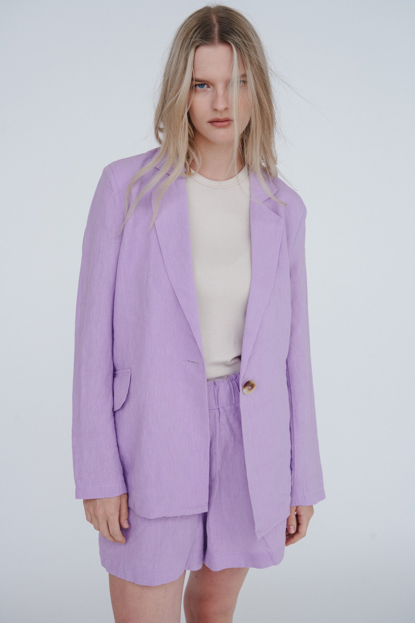 Melissa Nepton Elliat Jacket Lilac Blazer