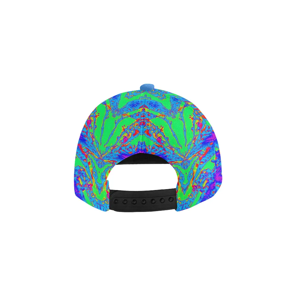 Neon Atomic Butterfly Snapback