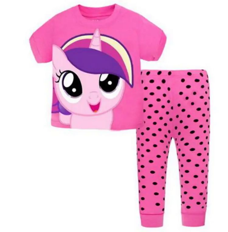 New Cotton Children Girls Pajamas Girls Pyjamas Pajamas Set Kids Night Wear Pjs For Girls Nightwear Cartoon S4557353