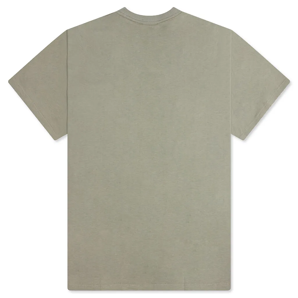 NikeLab Heavyweight T-Shirt - Light Army/White