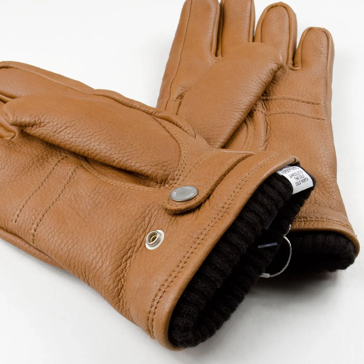 Norse Projects x Hestra - Utsjo Leather Gloves - Tobacco