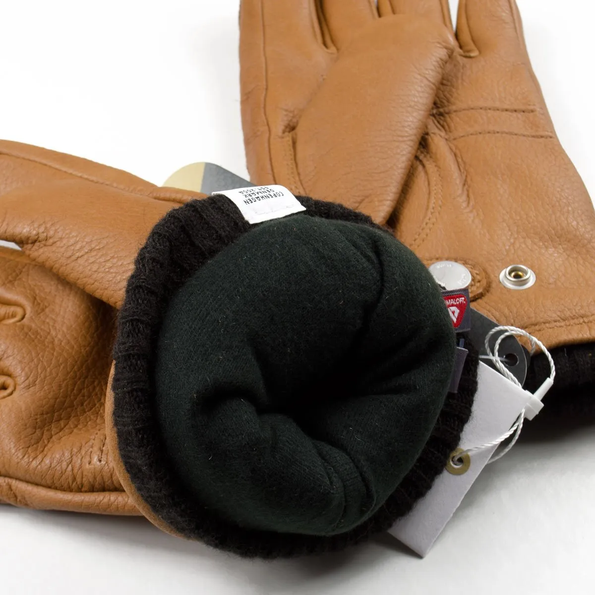 Norse Projects x Hestra - Utsjo Leather Gloves - Tobacco