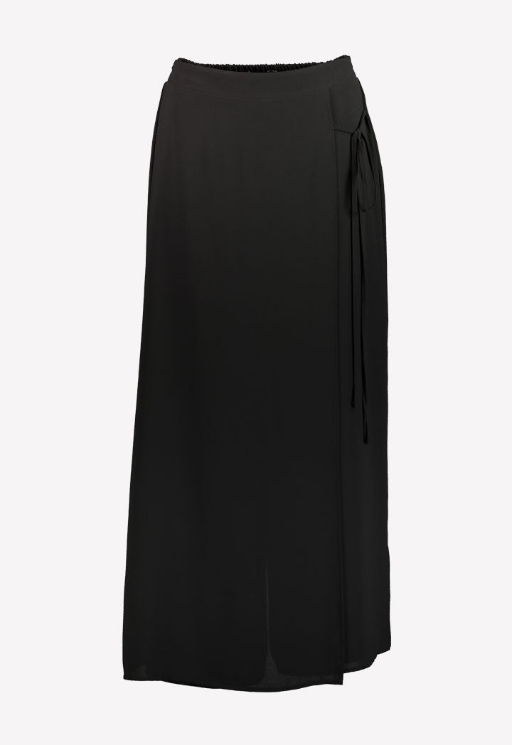 Overlap Chiffon Culottes