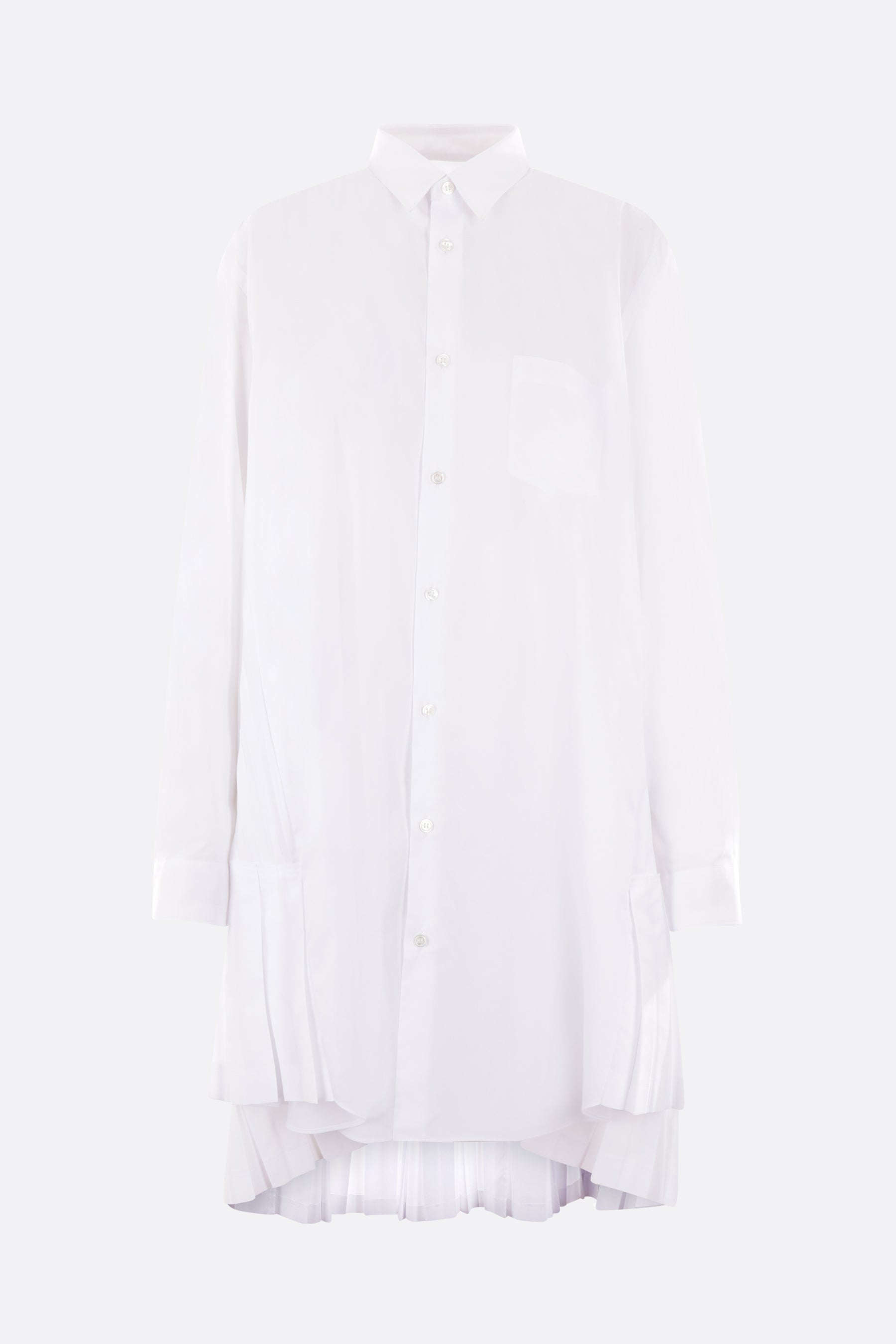 poplin oversized shirt