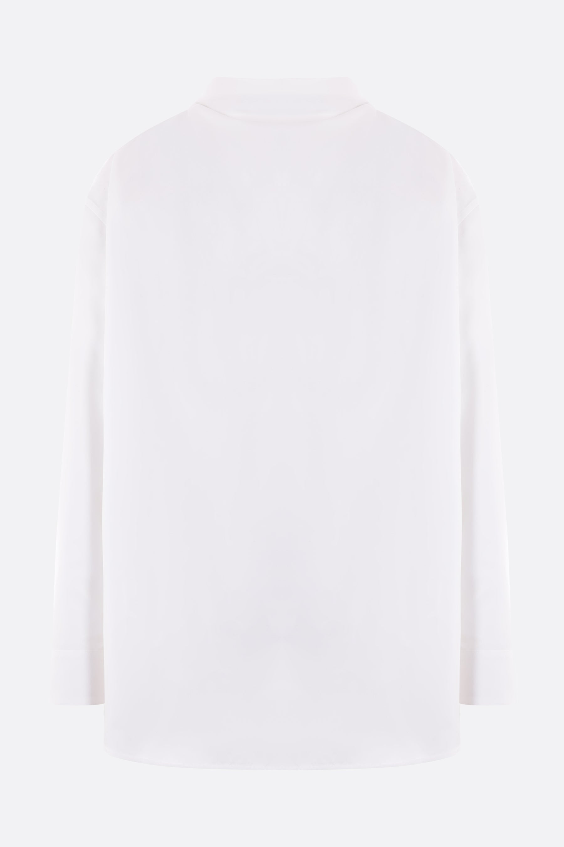 poplin oversized shirt