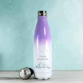 Purple Water Bottle - Begin Anywhere