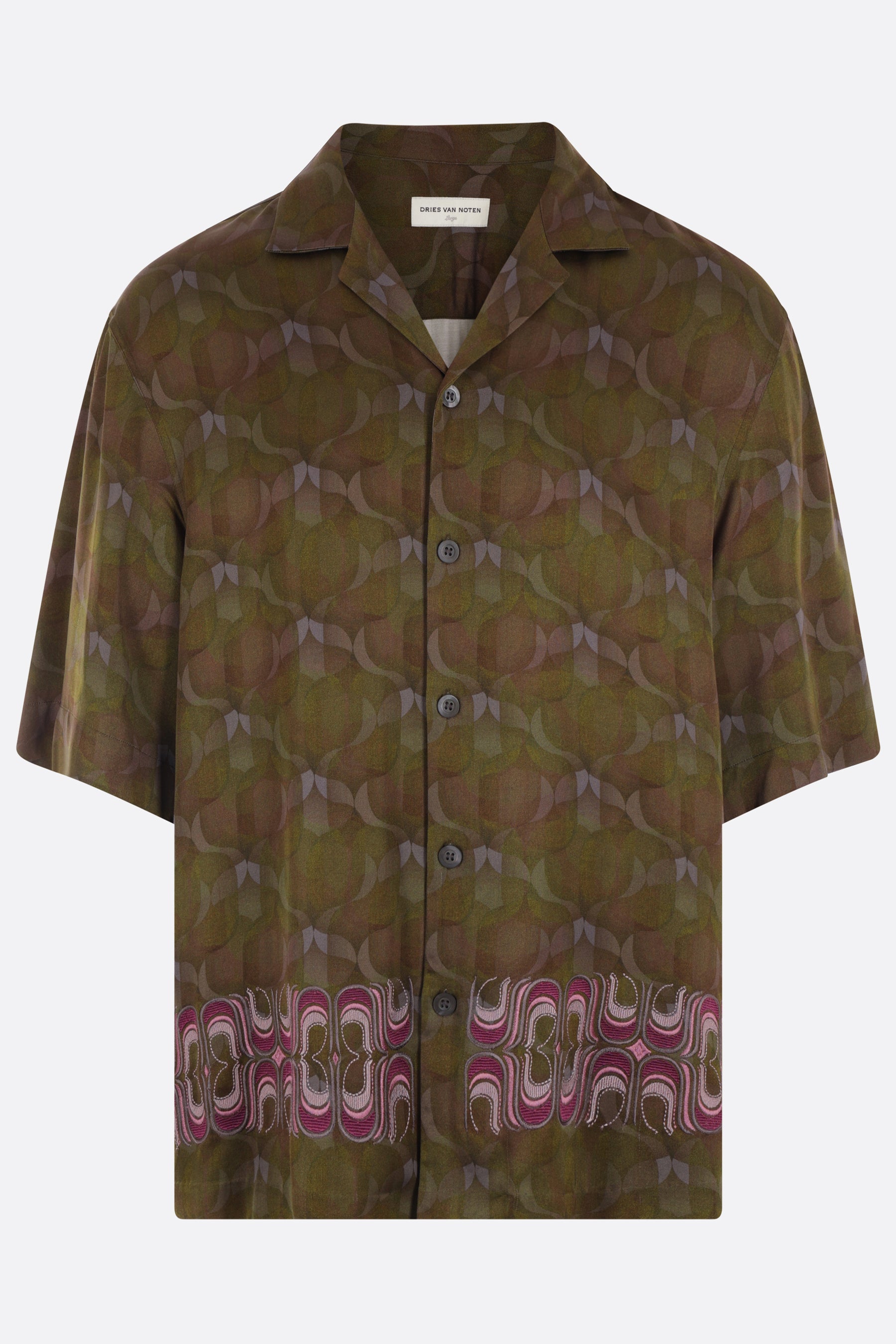 silk bowling shirt