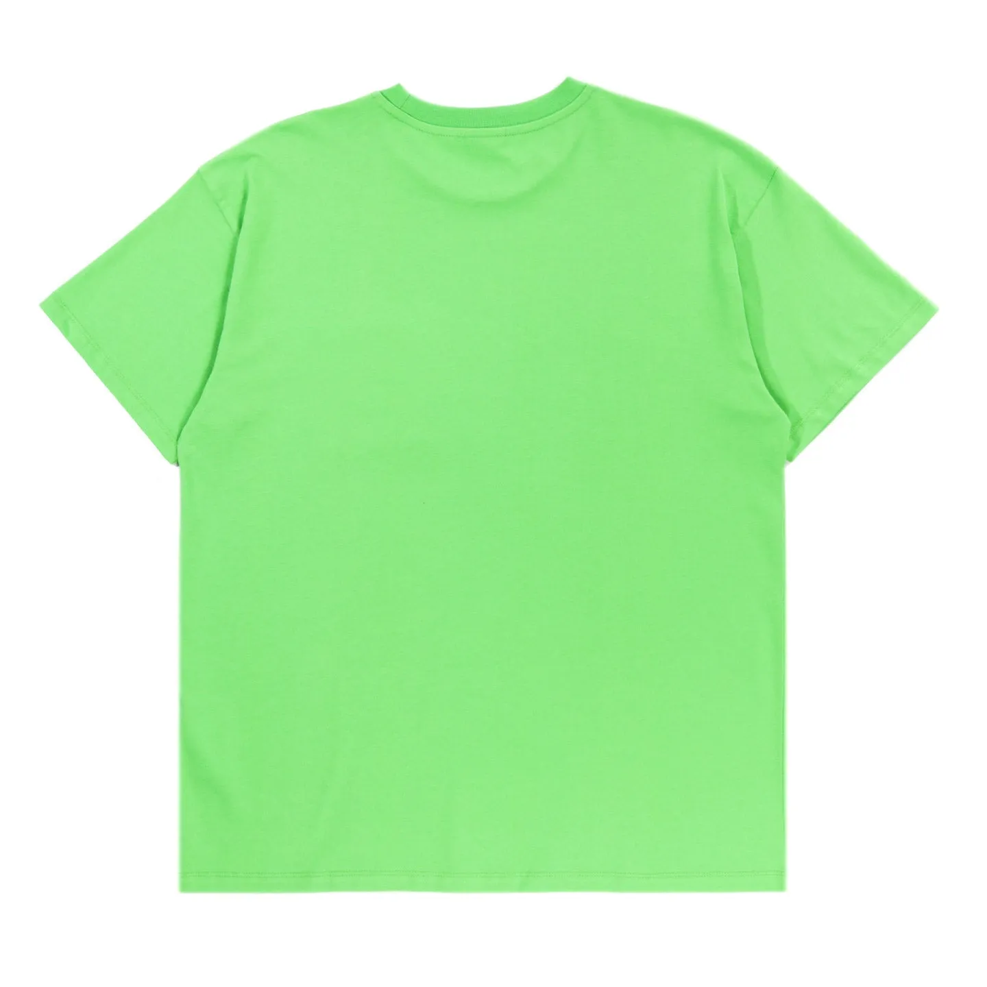 SKY HIGH FARM WORKWEAR LOGO LABEL POCKET T-SHIRT GREEN