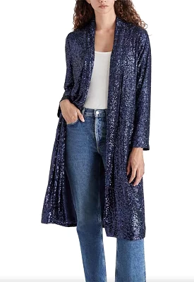 Steve Madden - Show Stopper Duster Midnight Blue